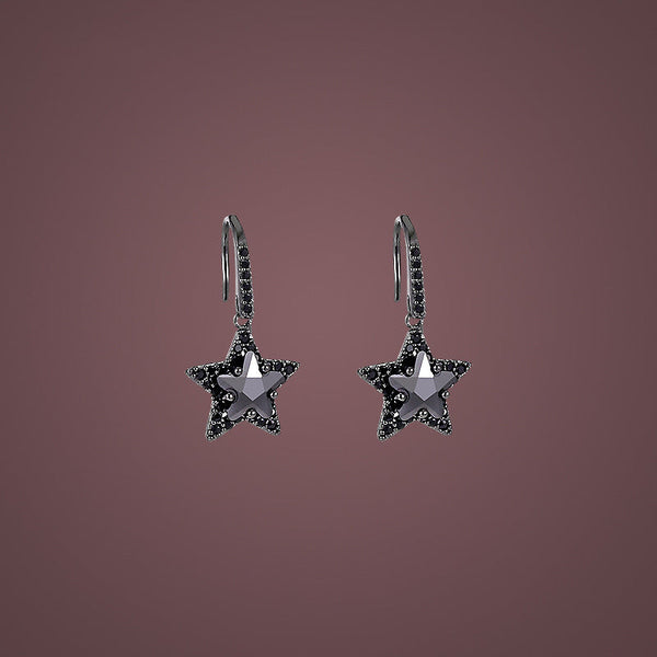 Sterling Silver Star Earrings