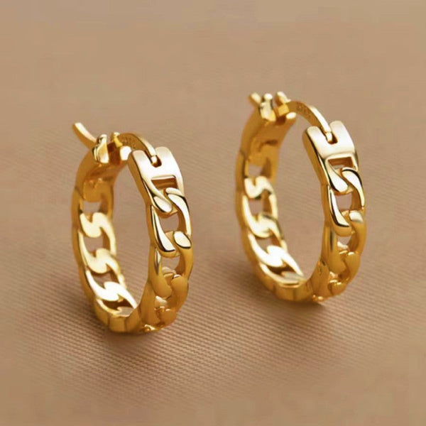 Sterling Silver Hoop Earrings