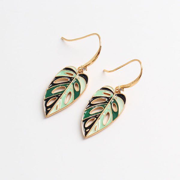 High Quality Mori Style Leaf Earrings